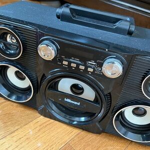 Billboard stereo radio